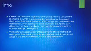 Protect Your Data with a Secure Virtual Data Room