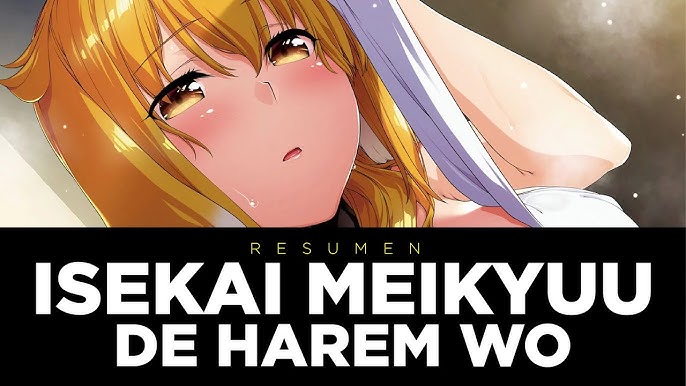 Isekai Meikyuu de Harem o: Se revelan detalles sobre el estreno del anime