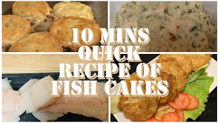 10 Mins Quick Recipe Of Fish Cakes اب مچھلی کے کباب گھر پر بنائیں-صرف دس منٹ میں