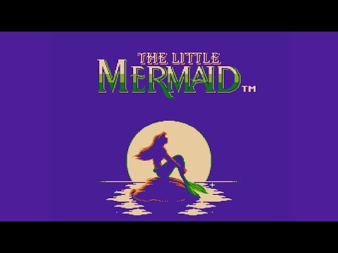 The Little Mermaid Walkthrough (Русалочка прохождение) NES, Famicom, Dendy, 8 bit