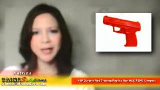 ASP Durable Red Training Replica Gun H&K P2000 Compact/ Precision in Weight, Shape and Feel Review