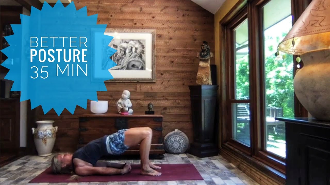 Better Posture Stretches || 35 Min - YouTube