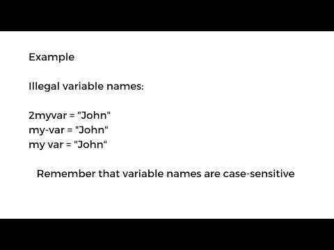 Illegal / Multi Word Variable Names