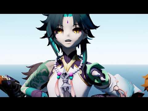 【IA OFFICIAL】Conqueror | Genshin Impact MMD | Xiao, Tartaglia, Zhongli ...