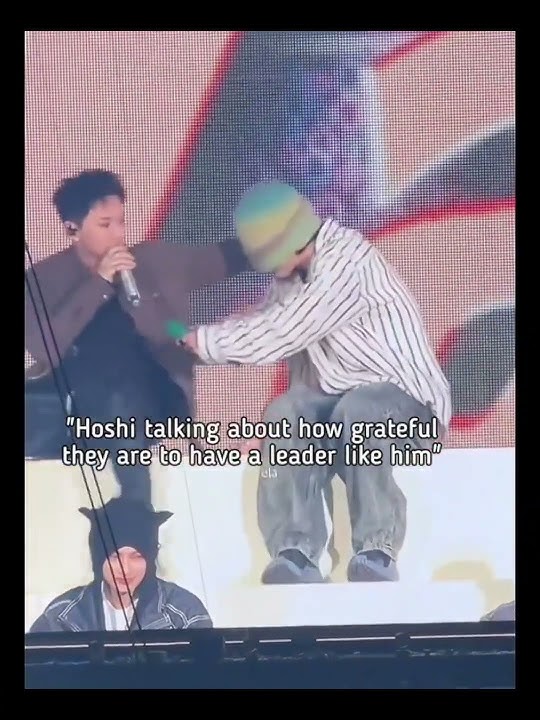 Hoshiya thankyou so much for letting him know🥹♥️#seventeen #hoshi #scoups #woozi