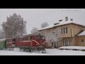 760 mm narrow gauge railway - Bulgaria. Winter tale. January 2012
