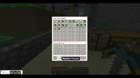 Minecraft:More Pickaxes Mod!