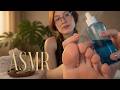 ASMR Oil Foot Massage SessionI Slowly Rub Oil Into My Feet&hellip; Watch Them Shine So Brightly ✨