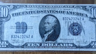Fancy Friday $10 Silver Certificate Repeater Wealth