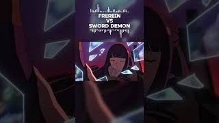 Frerein vs Sword Demon. #frieren #aurafarming #fern #season2 #aura #orbitalstrike #stark #demon