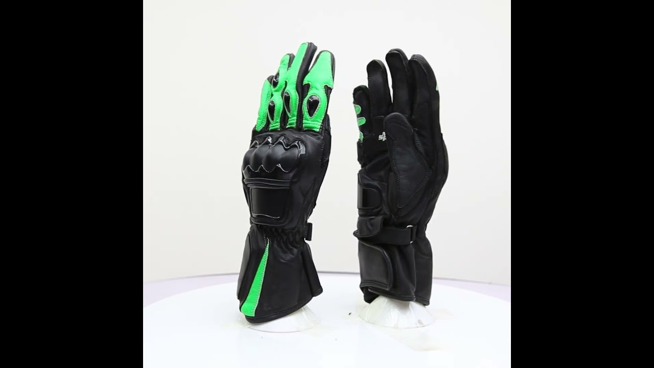 Kawasaki Ninja ZX-10R Motorcycle Gloves - Team Replica