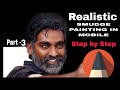 Vijay Sethupathi Realistic Smudge Painting in mobile l Part -3 l Autodesk sketchbook