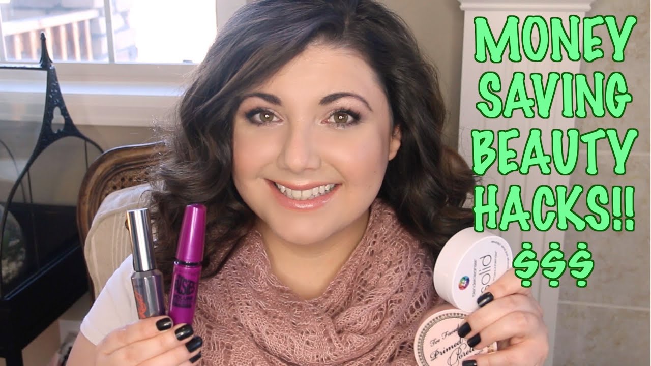 Beauty Hacks that Save $$ MONEY $$ - YouTube