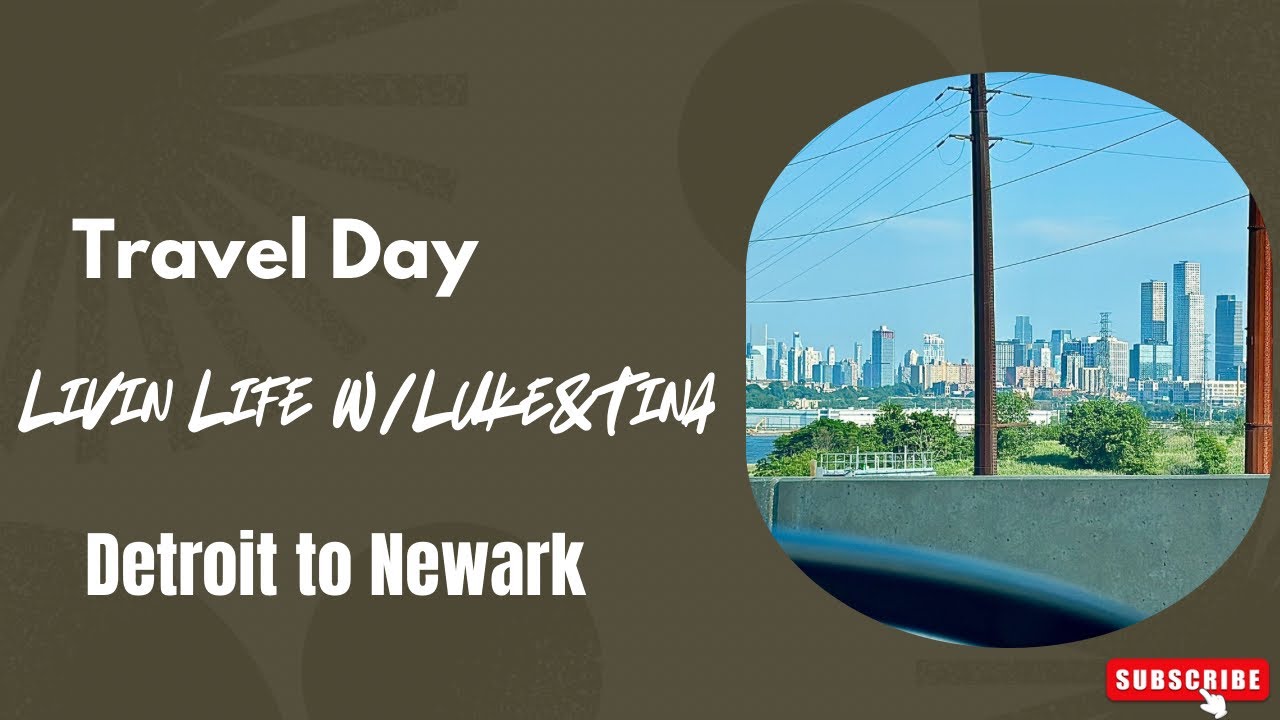 Goodbye Tina ☹️ Travel day. Detroit to Newark on Delta Air. Room Tour | Residence Inn By Marriott