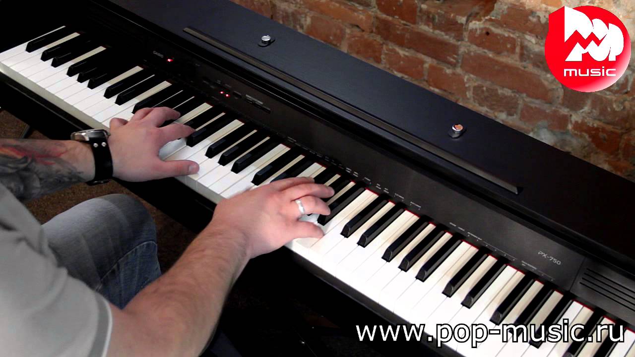 Casio PX-750 Digital Piano - YouTube