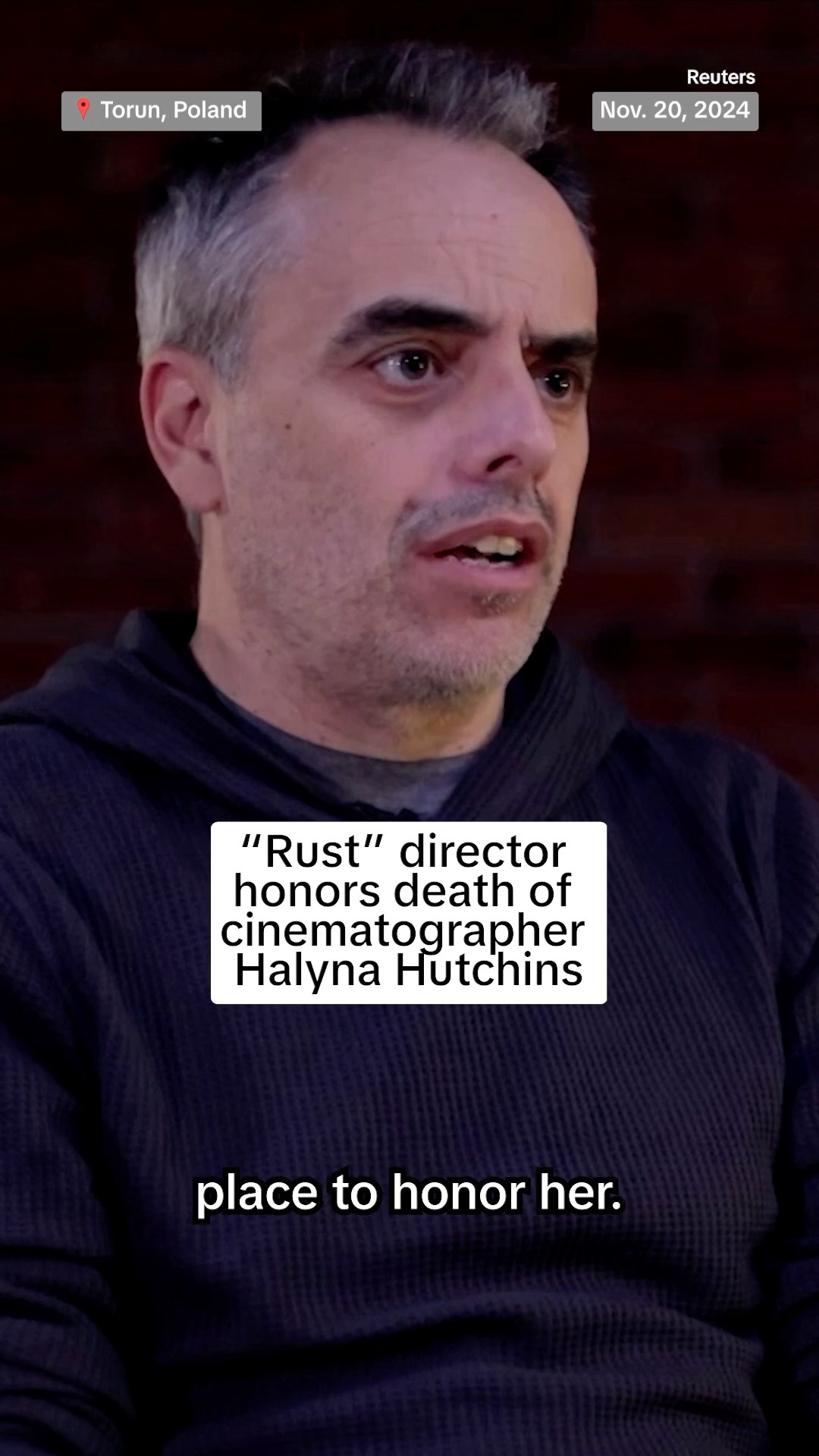 ‘Rust’ director honors death of cinematographer Halyna Hutchins