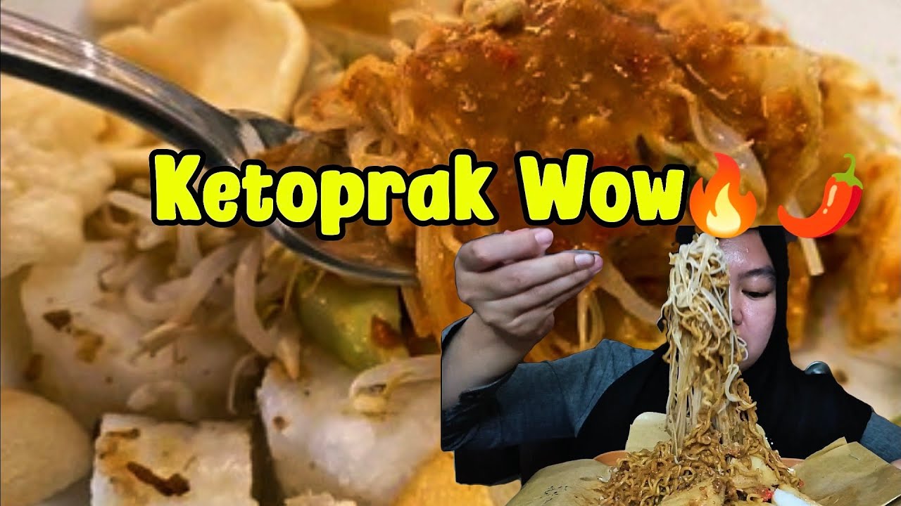 Makan Ketoprak Tengah Malam! Kuah Kacangnya Mantap Banget