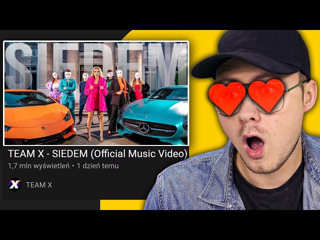 OCENIAM PIOSENKI POLSKICH YOUTUBERÓW (TEAM X - SIEDEM ) class=