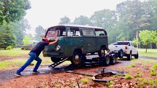 Forgotten VW BUS Found & Rescued  Volkswagen Camper Van