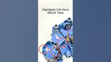 Highlights Life Hack (Tips) #warhammer40k #miniaturepainter #warhammer #miniature