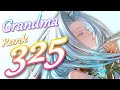 【グラブル】おばぁちゃん(シニアゲーマー)はRank325! バァバは本当にグラブルが大好きなんだね。今年も素敵な出会いがありますように。騎空士の皆様いつもありがとうございます。【グランデ編成】