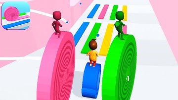 LAYERS ROLL 💪🏻🤩 All Levels Gameplay Walkthrough iOS, Android New Update Max (Level 13-14)