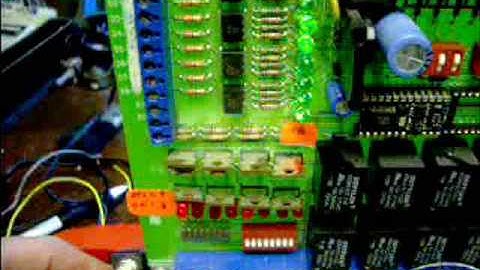 Basic Stamp rotary encoder demo on EnT controller board