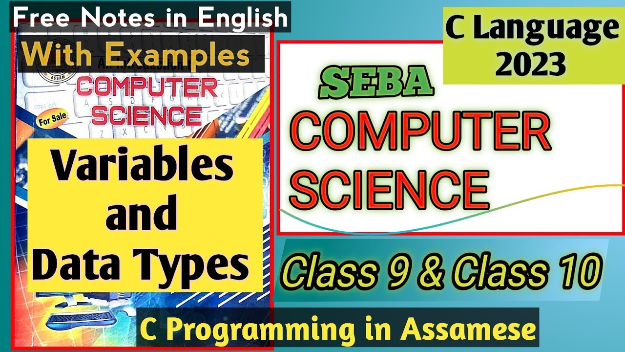 With Examples Variables and Data Types in C Language || C Programming ...
