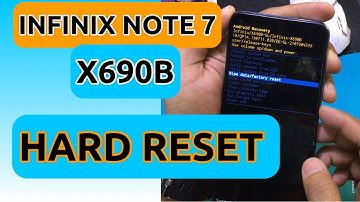 Infinix Note 7 (X690B) Hard Reset Pin Pattern Password | Reset Screen Lock