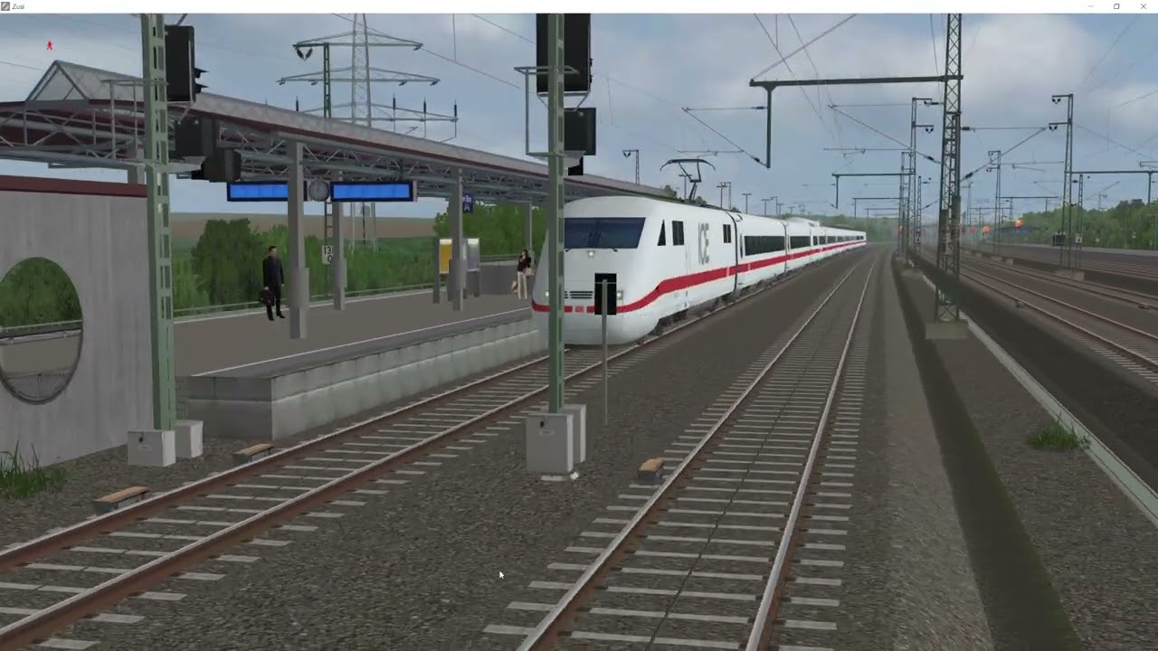 Von der Residenzbahn kommend....