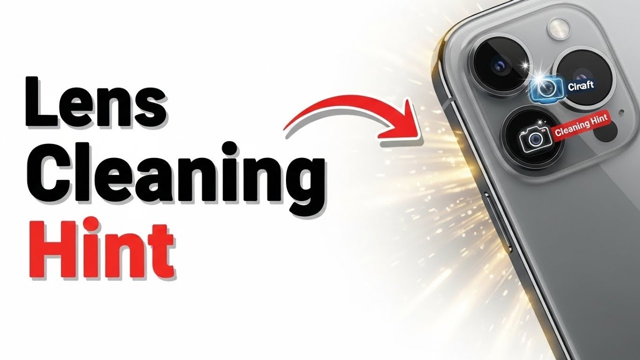 Как включить или отключить подсказку по очистке объектива на iPhone