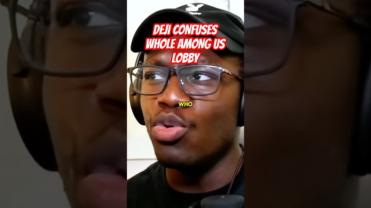 Deji Confuses Whole Lobby #amongus #sidemenbestcontent #sidemensunday #sidemenmemes #gaming #funny