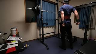 WASAI(ワサイ) ハーフラック MK780でスクワット！！何キロあがるかやってみた