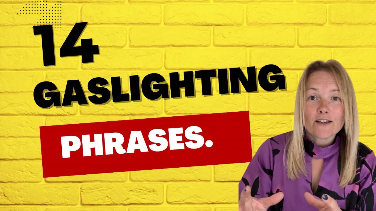 14 Gaslighting Phrases Narcissists Use To Shift The Blame. (Understanding Narcissism.) 