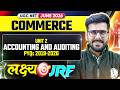 UGC NET Commerce | UGC NET Commerce UNIT-2 ACCOUNTING AND AUDITING | UGC NET Commerce PYQs