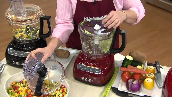 Unboxing and Review of the KitchenAid Food Processor Attachments - Aaichi  Savali