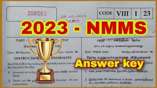 Nmms Exam  25022023  Mat  Exam Question Paper  Answer Key With Simple Explanation In Tamil 
