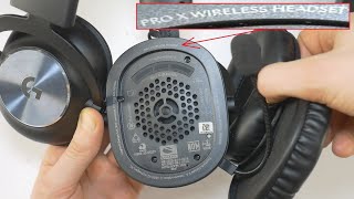 How to Change Logitech G Pro X Wireless ear pads cups screenshot 5