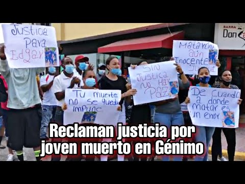 Familiares de joven muerto en Génimo reclaman justicia