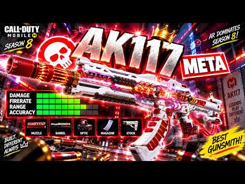 【CODモバイル】シーズン8最強AK117ガンスミス！🔥反動なしの環境トップ構成
