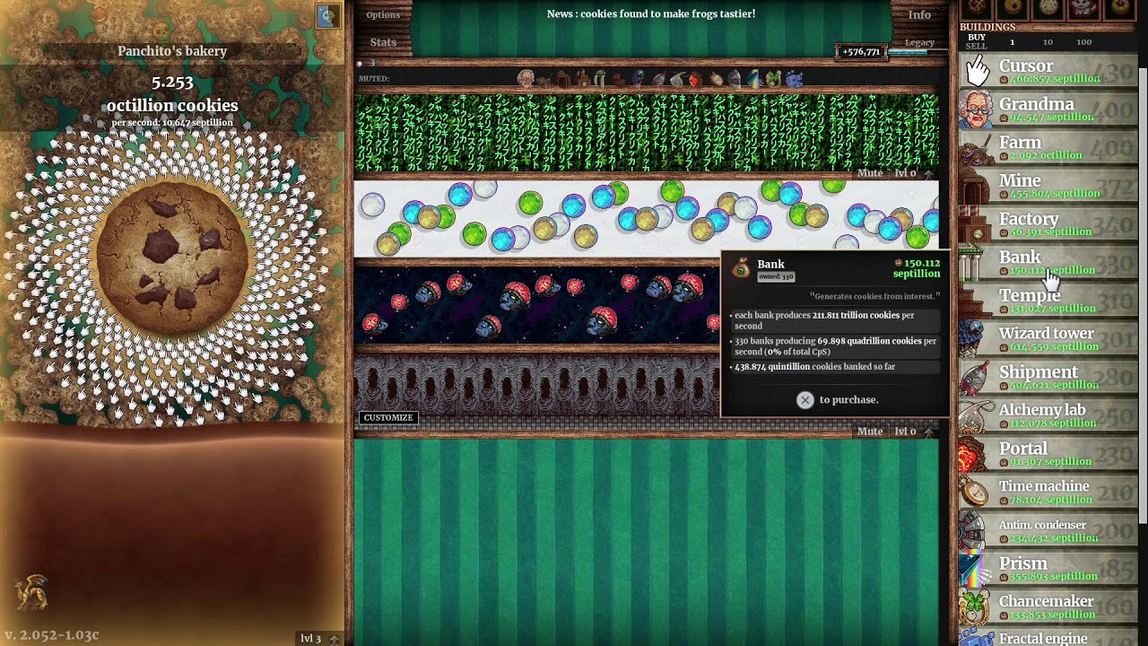 BALL X PIT, COOKIE CLICKER