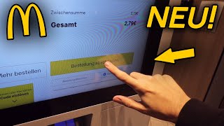 McDonalds - NEUE Funktionen des Bestellterminal - 2021 Update!