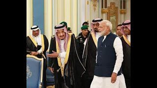 The Saudi King Salman Bin Abdulaziz Al Saud Meets Narendra Modi #Shorts #Kingsalman  #Crownprince