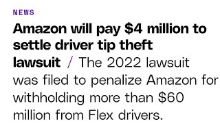 Amazon to pay $4 MILLION For STEALING TIPS