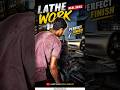 🔥 Amazing Lathe Machine Work | Perfect Metal Thread Cutting Skills ⚙️ #shorts