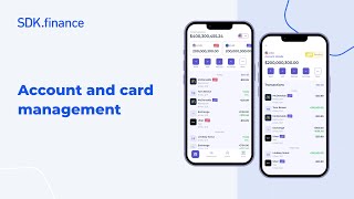 SDK.finance | Account and Card Management: Multi-Currency Setup, Limits, and Card Issuing Net Worth