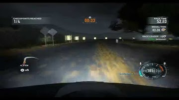 Need For Speed The Run Gameplay : Challenge Series Rural Track Attack