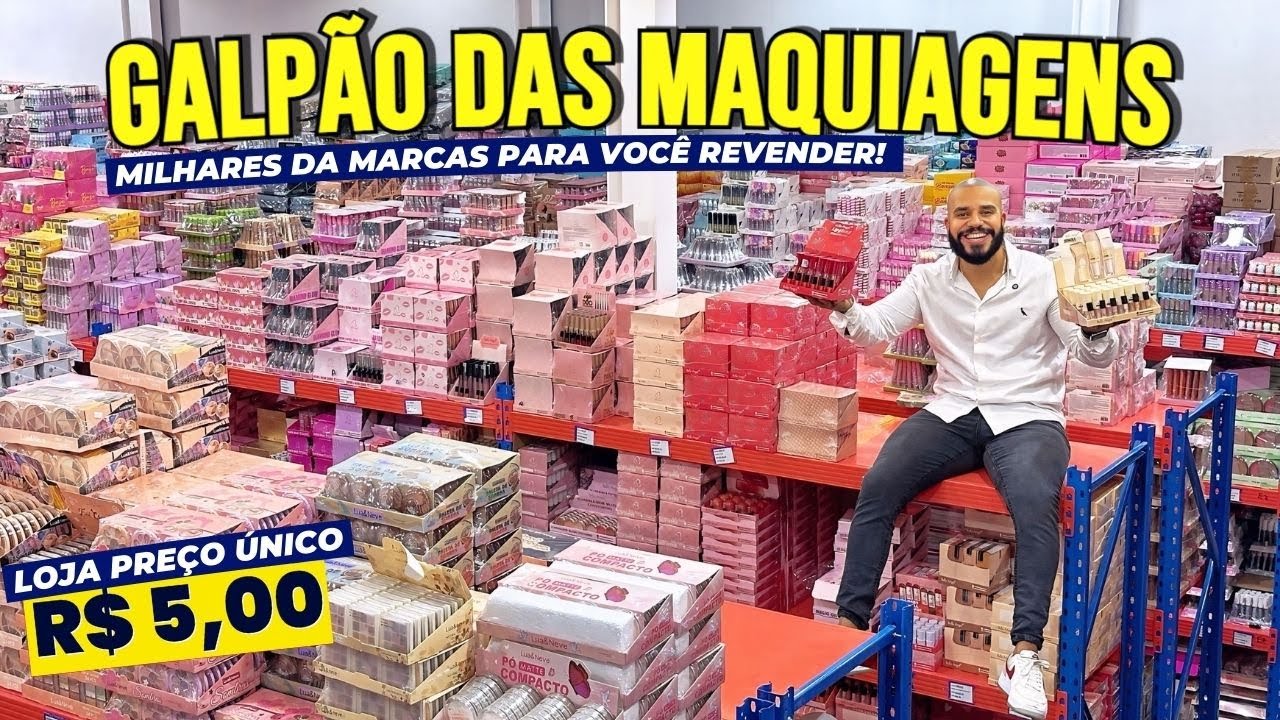 25 DE MARÇO - CONHEÇA A MAIOR IMPORTADORA de MAQUIAGENS ATACADO DE MAQUIAGEM BARATA 25 De Março SP