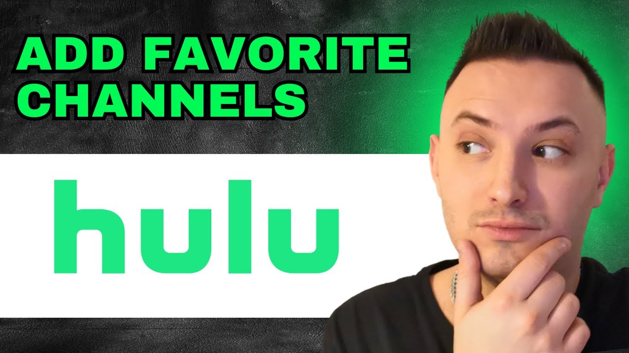 Hulu Add Favorite Channels (2025) - QUICK GUIDE! - YouTube