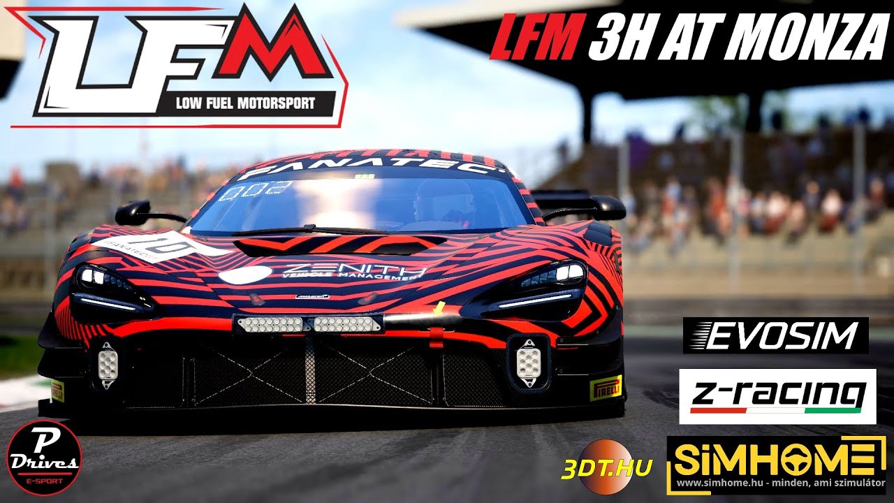 AKCIÓBAN A CSAPAT! - LFM 3H AT MONZA - LIVE